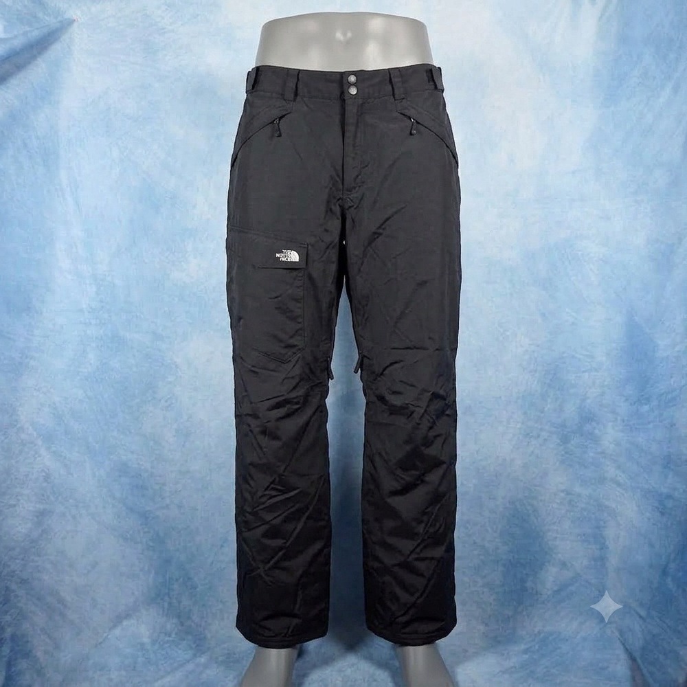 The North Face Mens Black HyVent Ski Snowboard Pants XXL Cargo Pockets